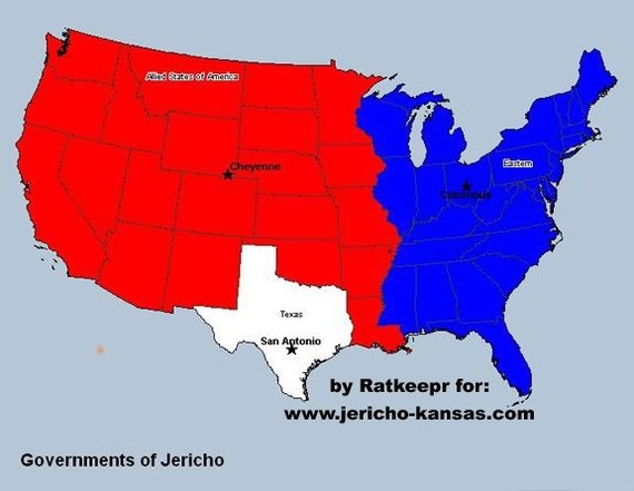 How the USA was blown up. The series Jericho - Movies, Foreign serials, Fantasy, Jericho, Longpost