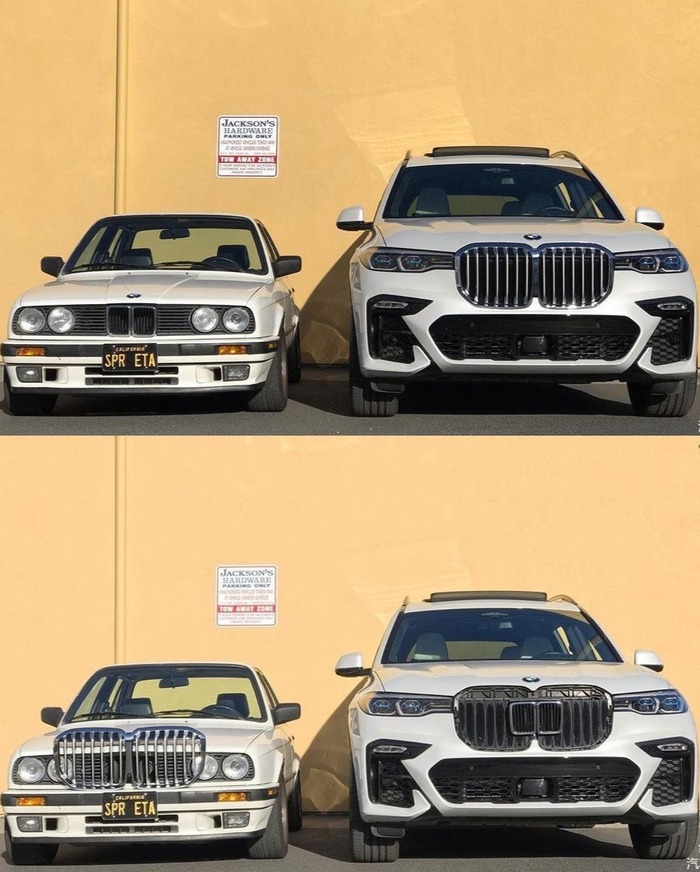 The evolution of the BMW grille - Bmw, Radiator, The size