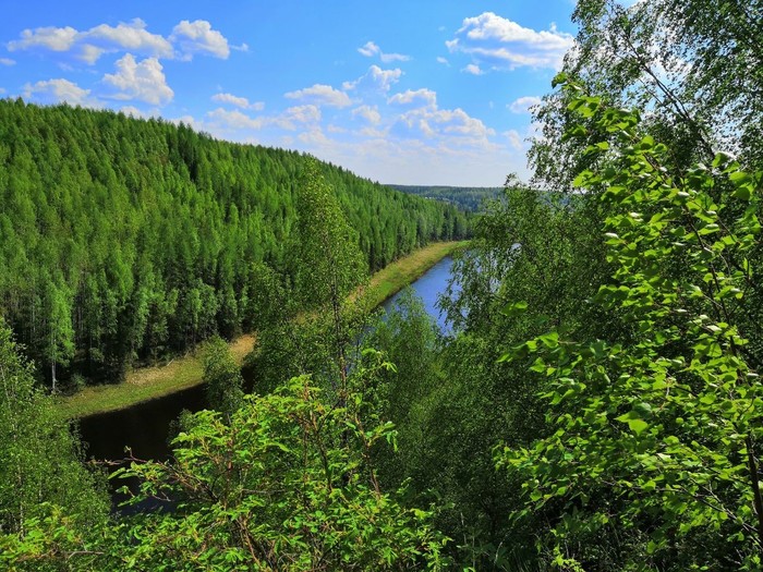 Does nature fascinate you with its fantastic landscapes? - My, River, Nature