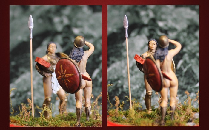 Amazon - NSFW, My, Amazon, Amazons in battle, Longpost