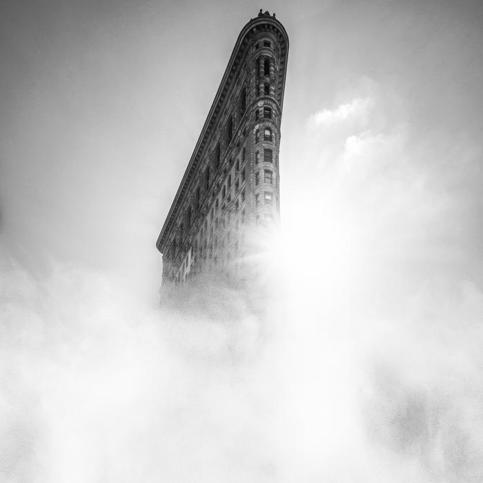 Flatiron - Фотография, Нью-Йорк, Черно-белое фото, Flatiron Building