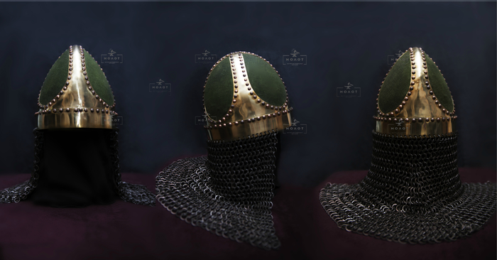 Sasanian helmet - My, Sassanids, Version, Iran, Helmet, Hammer, Workshop, Longpost