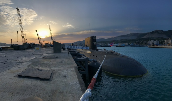 Evening Varshavyanka - My, Navy, Novorossiysk, Black Sea Fleet