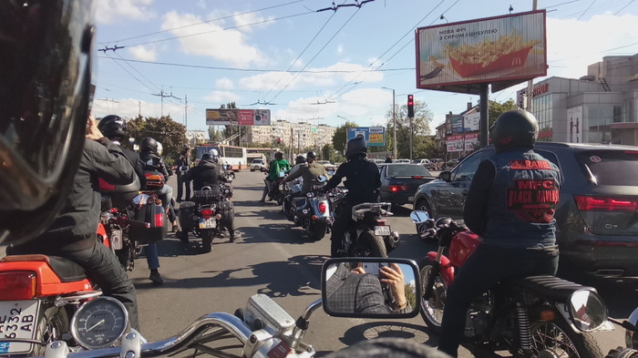 The Distinguished Gentleman's Ride 2018 в Кривом Роге - Моё, Кривой Рог, Мотоциклы, Ретро, Байкеры, Мото, Длиннопост, Darksidemoto, Мотоциклисты