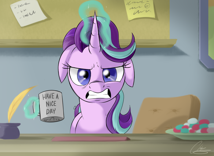   . My Little Pony, Ponyart, Starlight Glimmer, Oinktweetstudios