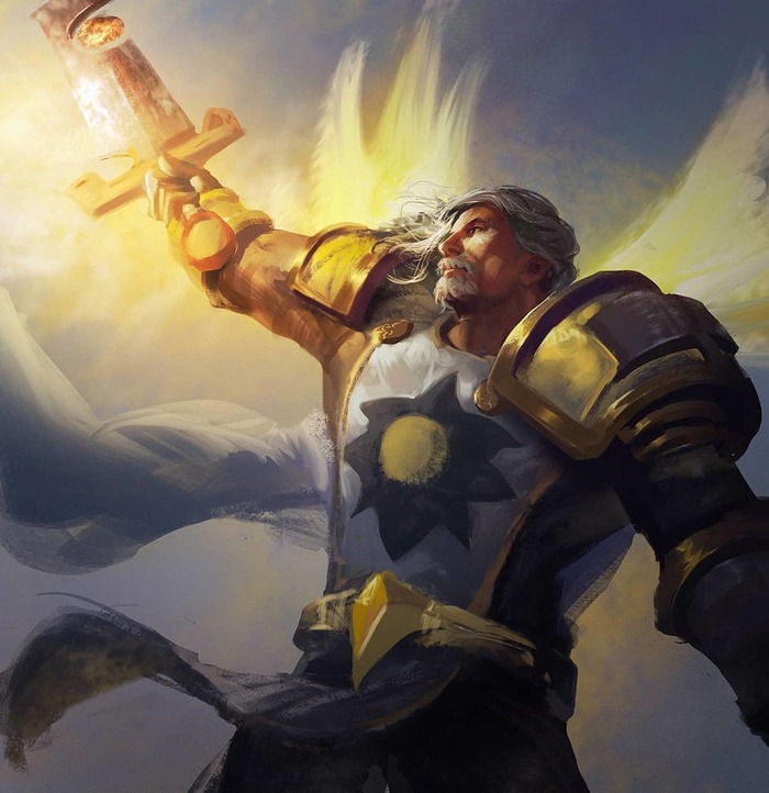 Tirion Fordring. - Wow, Warcraft, Blizzard, Game art, Art, Creation, Tyrion Fordring, Paladin