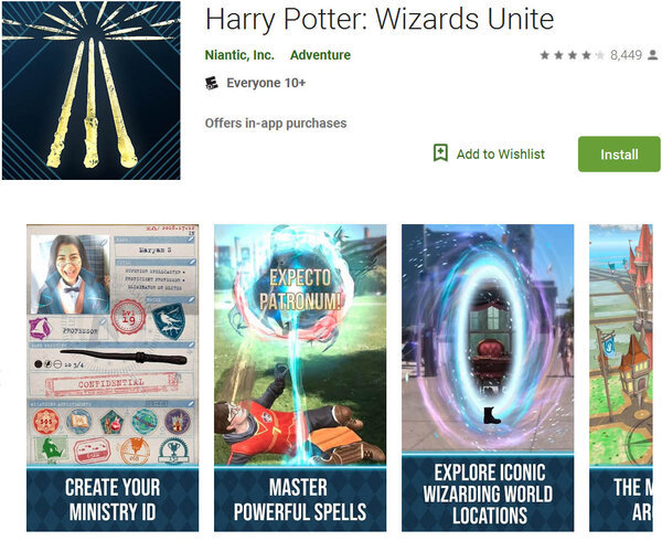 New Harry Potter: Wizards Unite Pokemon GO Game - My, Harry Potter: Wizards Unite, Harry Potter, Pokemon GO, Games, Augmented reality, Video, Longpost