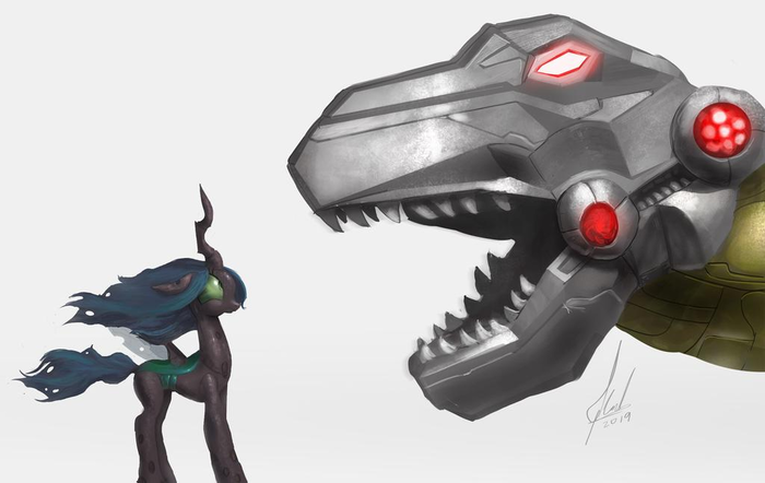     My Little Pony, Queen Chrysalis, , , Grimlock, Raikohillust