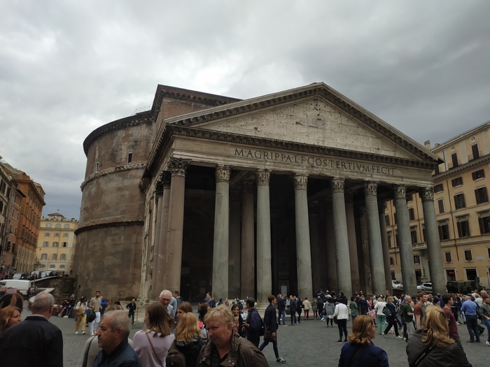 Rome. Sightseeing of the eternal city. - My, Rome, Jesuits, Story, Church, Pantheon, Longpost
