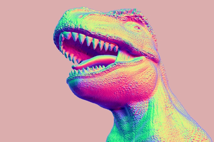 How I began to comprehend the basics of 3D modeling - My, 3D, Modeling, Sculpting, Zbrush, Dinosaurs, Computer graphics, 3D graphics, Art, Longpost