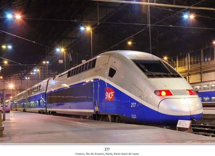 TGV. - Railway, Tgv, France, High-speed electric train, Longpost, Train