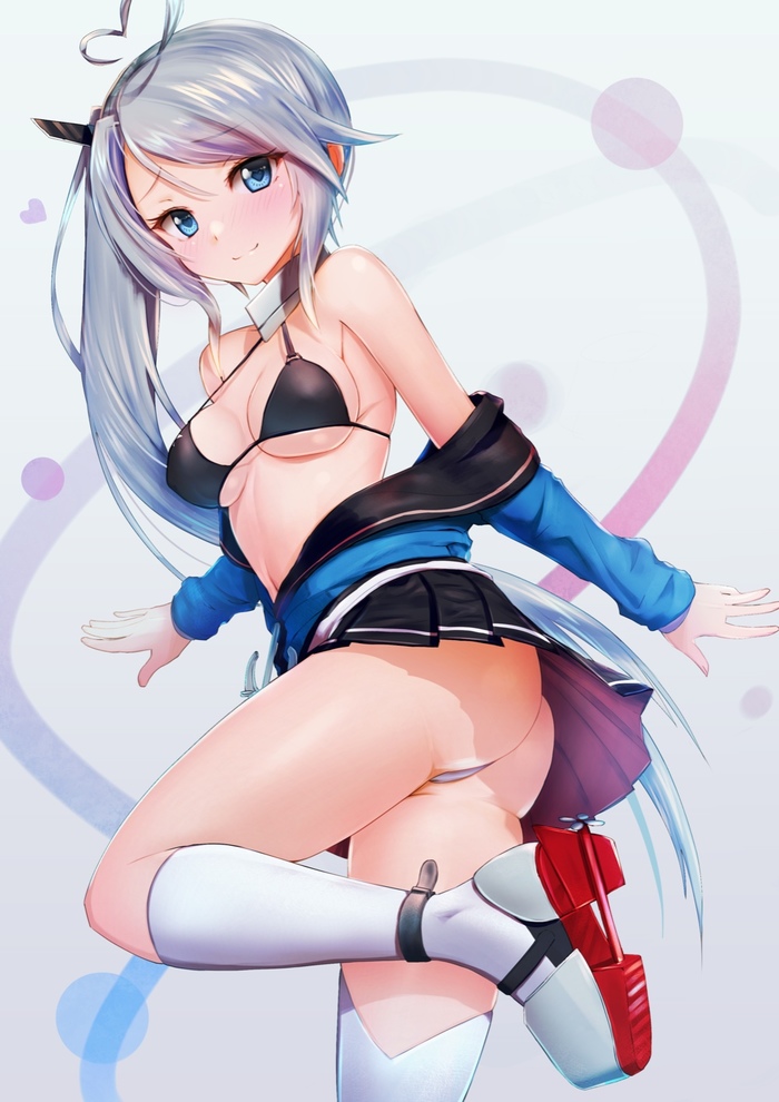 Portland - NSFW, Azur Lane, Portland, Anime Art, Аниме, Арт, Панцу