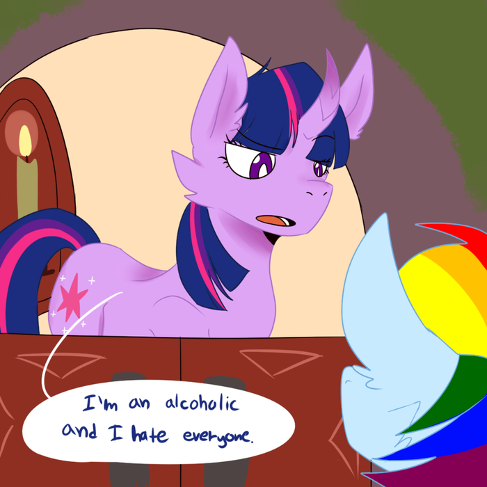   My Little Pony, Twilight Sparkle, Rainbow Dash