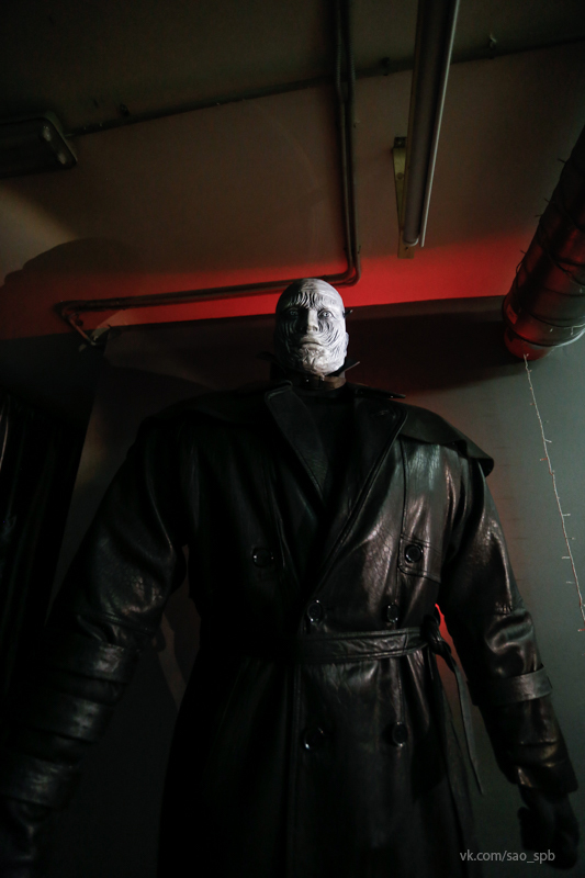 Tyrant T-103, aka Mister X from Resident Evil - My, Prop School, Mr. X, Resident evil, Longpost, Puppets, Scenery, Cosplay