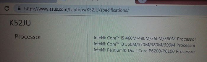 Помогите подобрать процессор Ноутбук, Процессор, Asus, Intel core i5