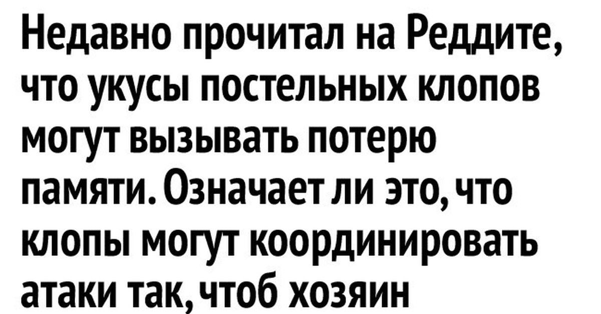 Заговор клопов. | Пикабу