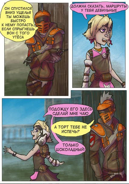 Crossover - , Borderlands 2, Elvenbacon, Comics, Games, Longpost, Baby Tina