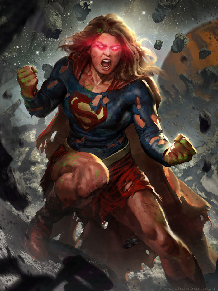Supergirl's Rage. , -, , DC Comics, Javier Charro