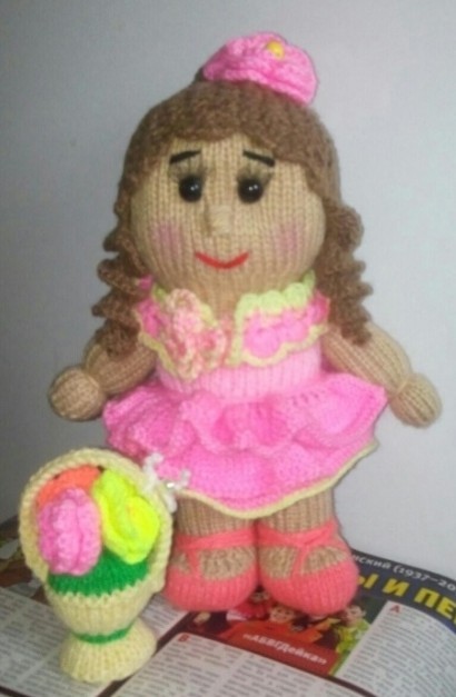Doll - My, Doll, Knitted toys, With your own hands, Amigurumi, Knitting, Order