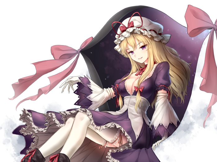 Yakumo Yukari Touhou, Yakumo Yukari, Anime Art, ,  , Minust