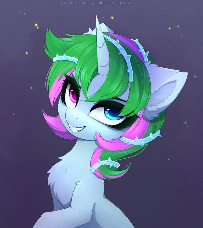 Pony - My little pony, Original character, Magnaluna, PonyArt