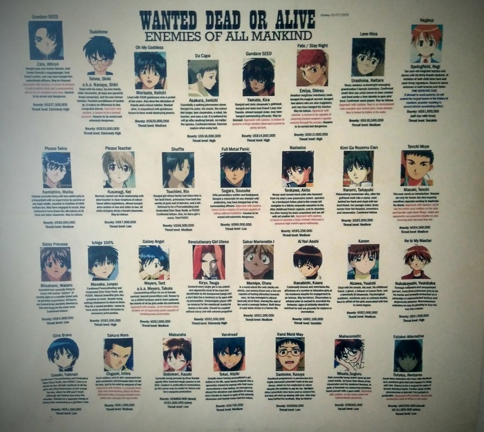 Wanted dead or alive