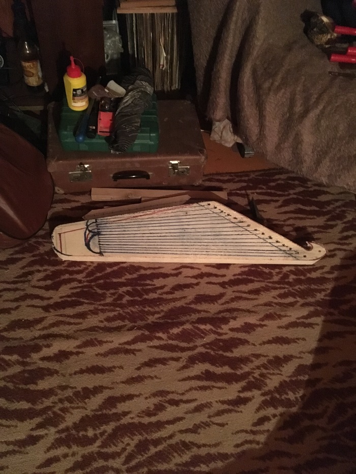 homemade kantele - My, With your own hands, Musical instruments, Kantele, Longpost, Video