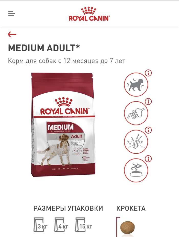 Honest review of Royal Canine food - My, Feeding, Veterinary, Dog, Vet, Vet clinic, Animals, Longpost