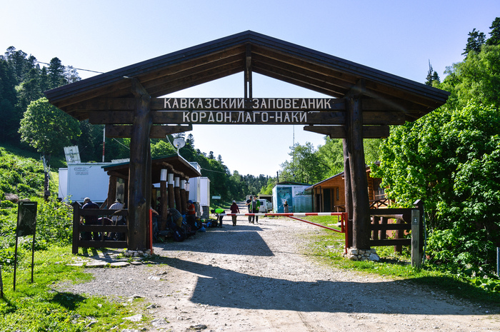 The first 10 km is hard - then you get involved - My, Hike, The mountains, Mountain tourism, Lago-Naki plateau, Caucasian Reserve, , Waterfall, Longpost