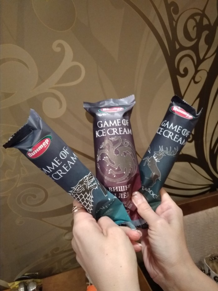 Игра мороженого. Креатив по-донецки.