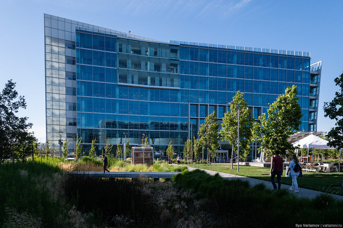 Самый крутой офис "Гугл": не работа, а курорт Google, Калифорния, Кремниевая Долина, Офис, США, Сан-Хосе, Длиннопост