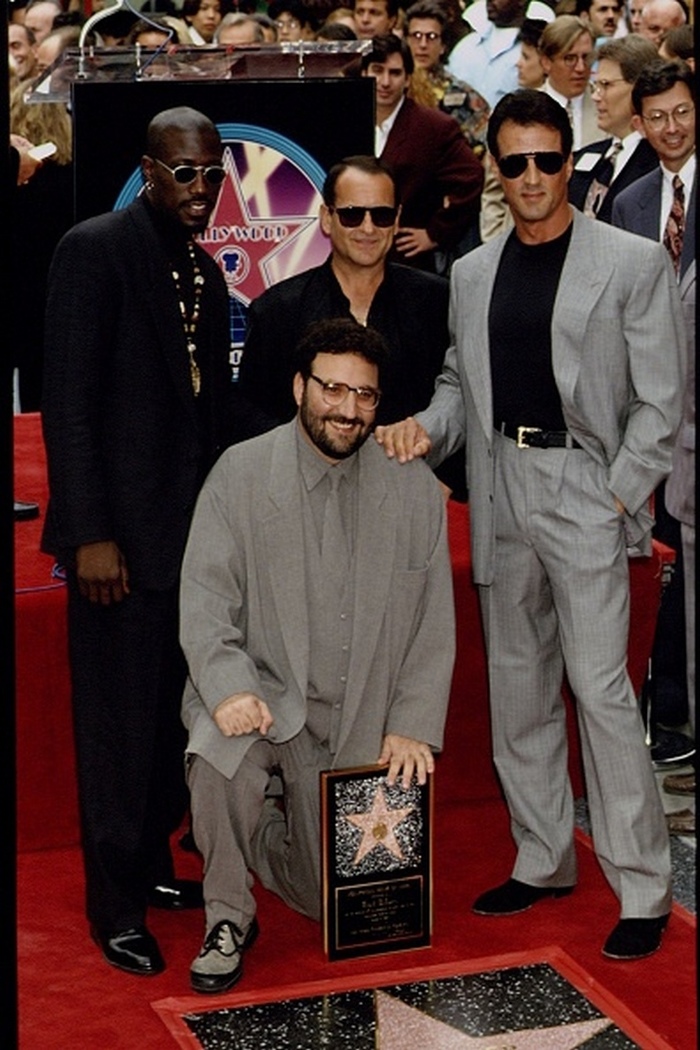 Wesley Snipes, Joe Pesci, Sylvester Stallone, 1993 - Sylvester Stallone, Wesley snipes, Joe Pesci, Hollywood, Walk of Fame, The photo, Longpost, Celebrities, 90th