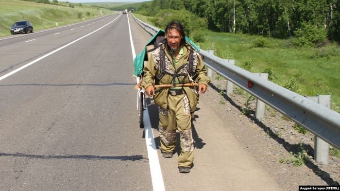 Shaman Sasha shames Yakutia - Hike, Video, Shaman, Alexander Gabyshev, Shamans