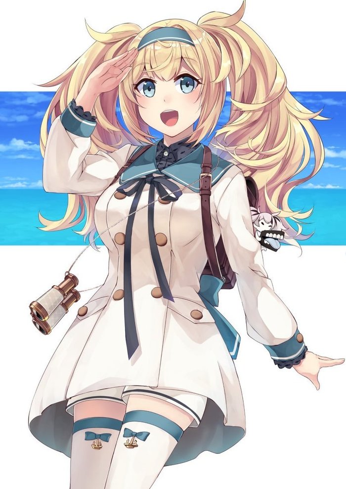 Gambier Bay (Artist: Ido (Teketeke)) - Kantai collection, Anime, Anime art, Gambier bay, Teketeke