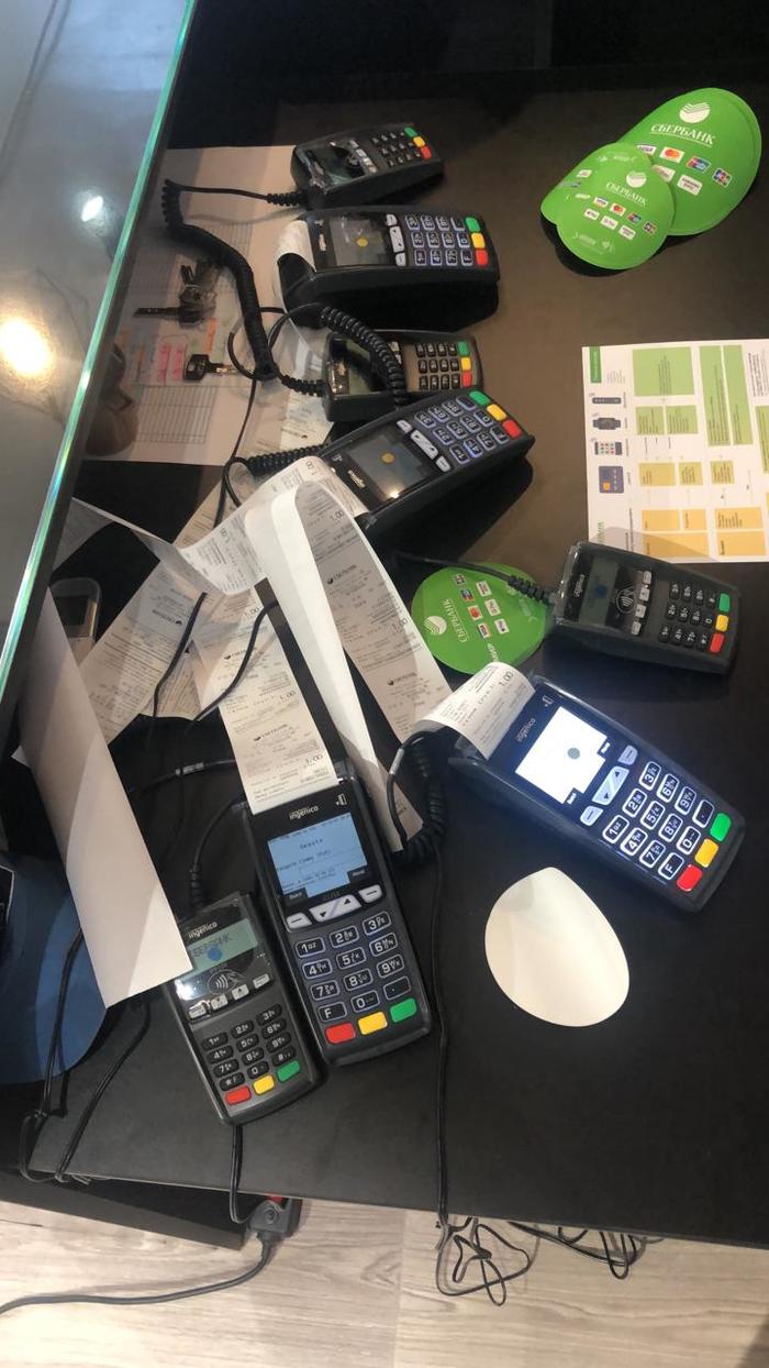 Когда одного терминала от Сбербанка оказалось мало...