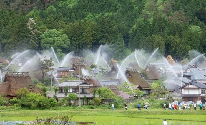 The village of Kayabuki no Sato. - Japan, Village, Amazing, Want to know everything, GIF, Video, Longpost