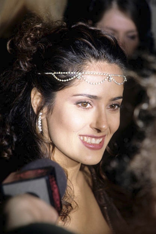 Salma Hayek in 1998 - Salma Hayek, George Clooney, Ornella Muti, Actors and actresses, The photo, Longpost