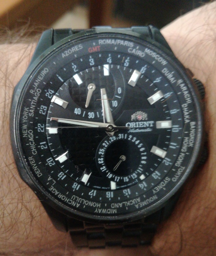 Travel accuracy - My, Wrist Watch, Orient