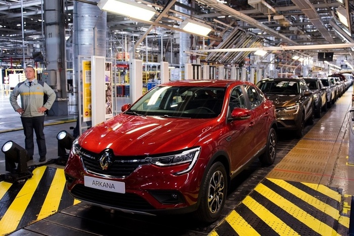 Renault Russia Moscow plant launched Renault Arkana into mass production - Renault, Russia, Car factory, Auto, Longpost, Production, Renault