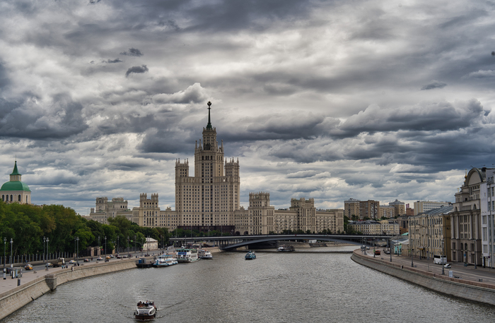 Before the storm - My, The photo, Clouds, River, Beginning photographer