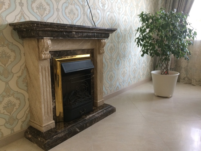 Fireplaces part 2 - My, Interior, Design, Fireplace, Marble, Work, Longpost