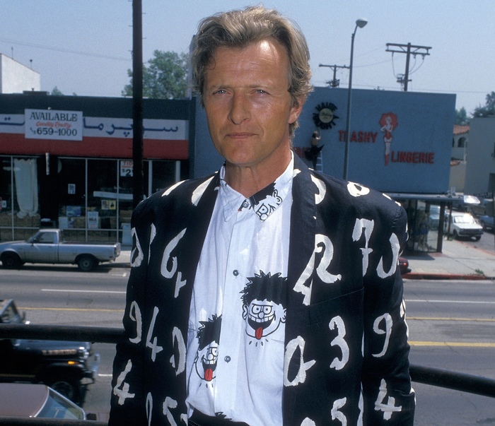 Rutger Hauer April 9, 1988 in West Hollywood, California - Rutger Hauer, 80-е, Hollywood, Actors and actresses, Longpost, Celebrities