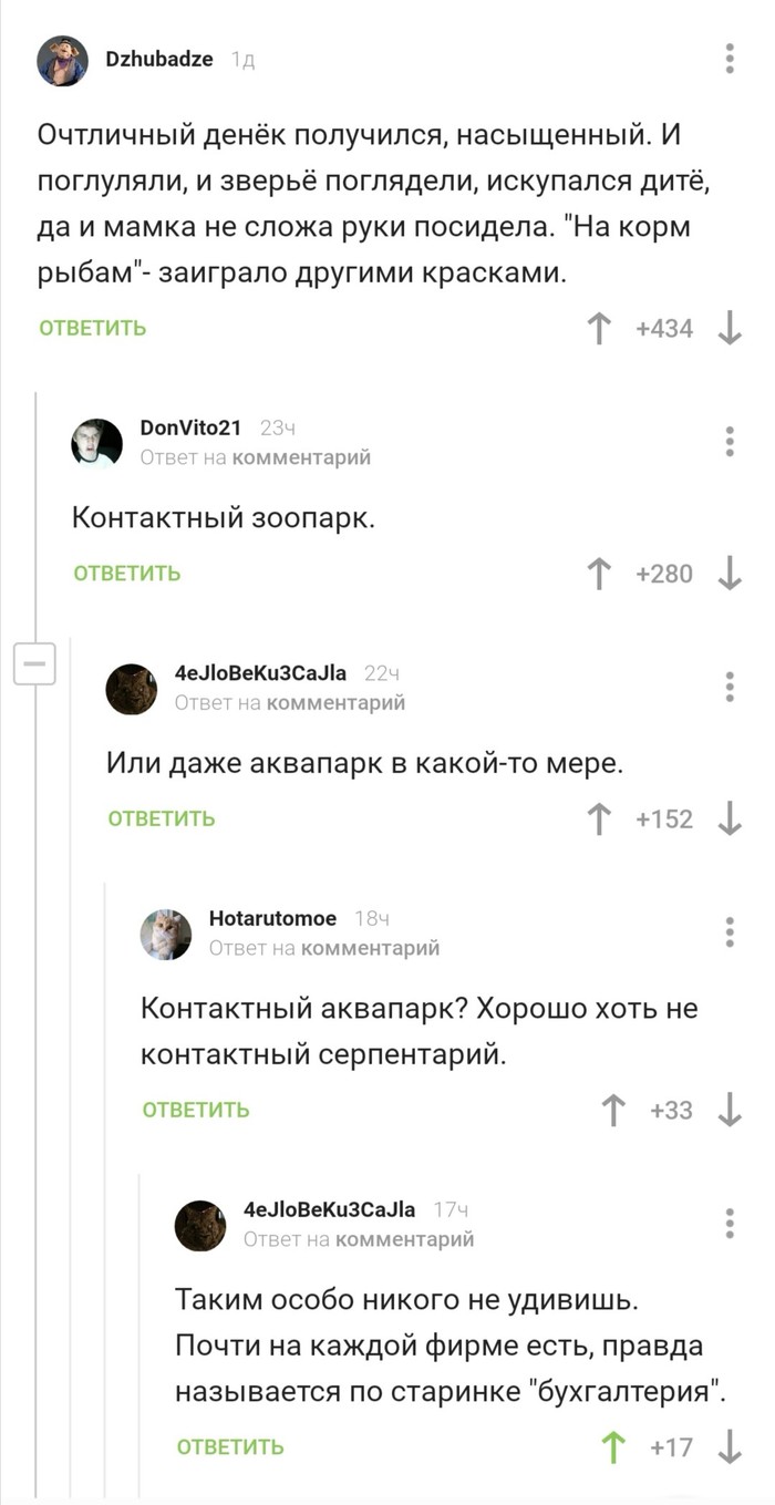 Контактная бухгалтерия? - Скриншот, Серпентарий, Бухгалтерия, Комментарии на Пикабу