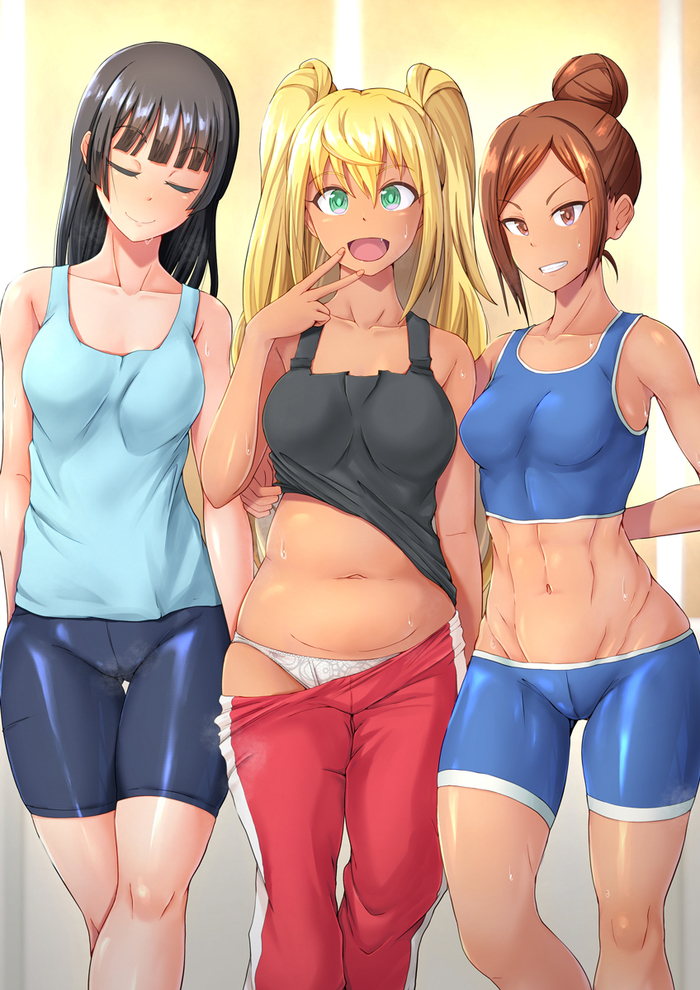 Anime Art - NSFW, Аниме, Anime Art, Sakura Hibiki, Danberu nan kiro moteru?, Панцу