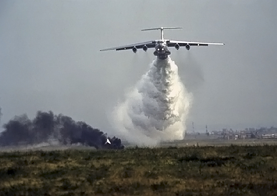 How much does it cost to put out the fires of Siberia - My, Fire, Forest, IL-76, , Siberia