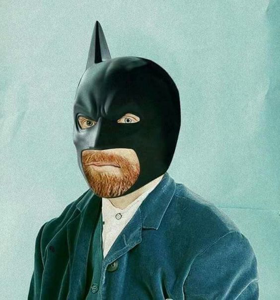 Van Gogh: The Beginning - Batman, van Gogh, Humor, From the network