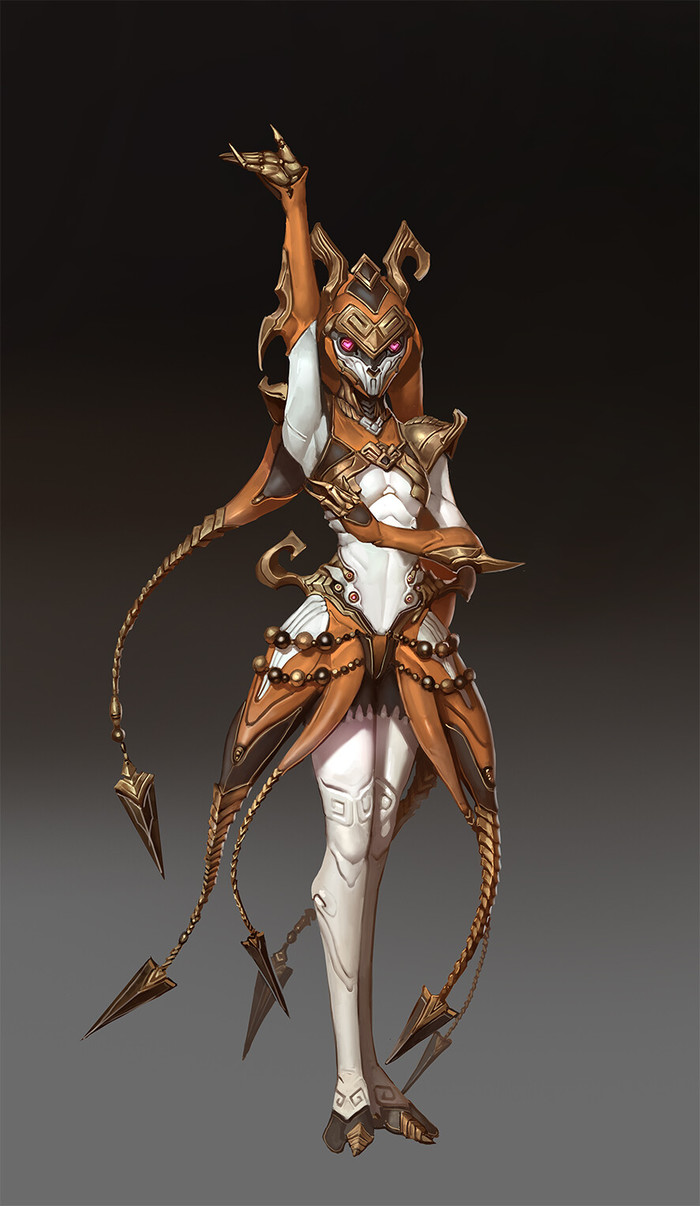 Magical Girl Frames - Artstation, Warframe, Games, Art, Fan art, Longpost, 