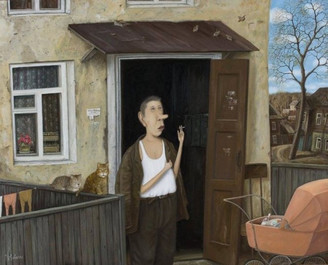 Artist Valentin Gubarev - Art, Drawing, Valentin Gubarev, Longpost, A selection