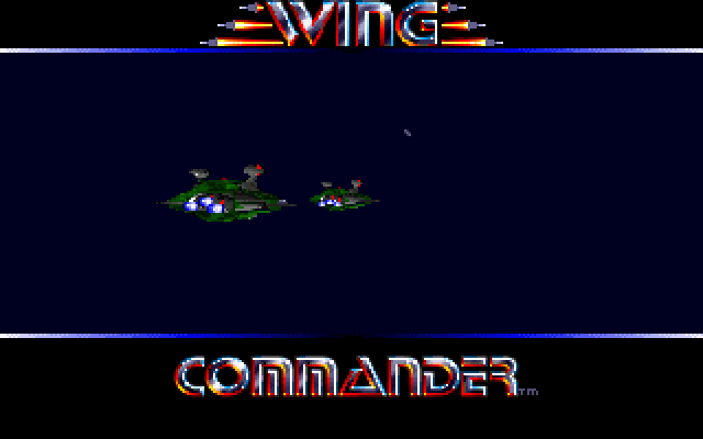 Wing Commander. Part 1 - My, 1990, Passing, , Origin, Space fiction, DOS games, Retro Games, Computer games, Longpost