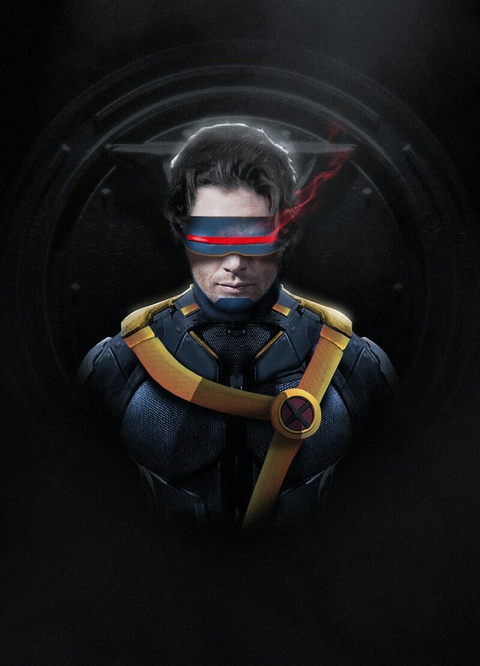 Jensen Ackles as Cyclops. - Bosslogic, Cyclops, Jensen Ackles, X-Men, Marvel